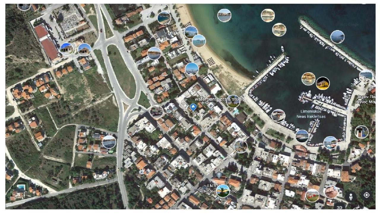 Waterfront Studio Nea Iraklitsa Exterior foto